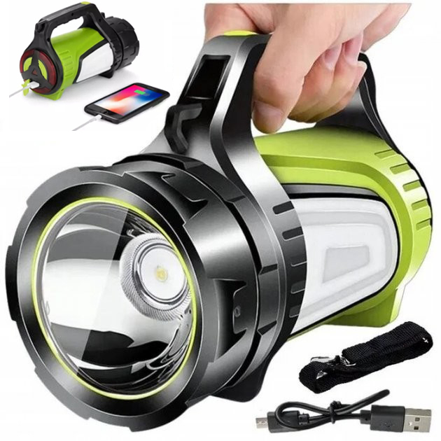 Ліхтар акумуляторний світлодіодний JS-881E